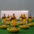 Subbuteo Andrew Table Soccer Aris Salonica 1914 on classic Hasbro bases